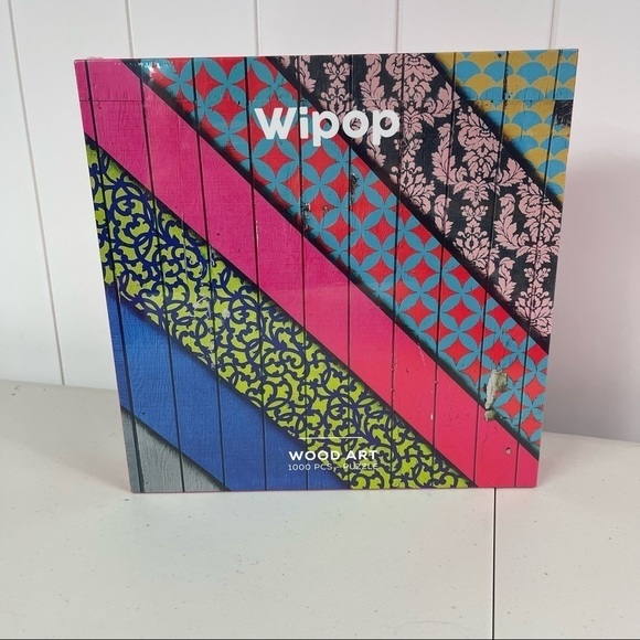 NWT Two Puzzles Wood Art Design - Picture 5 of 5